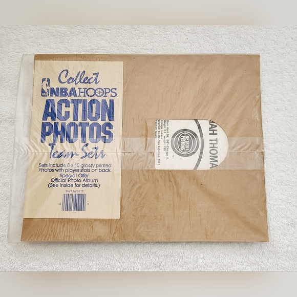 NBA Hoop Action Photos Patrick Ewing  Isiah Thomas Moses Malone David Robinson - Picture 4 of 16